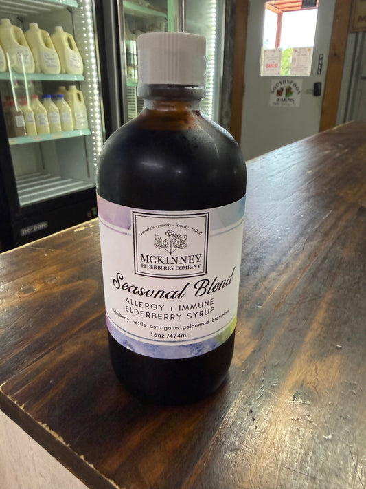 Seasonal Blend Elderberry Syrup