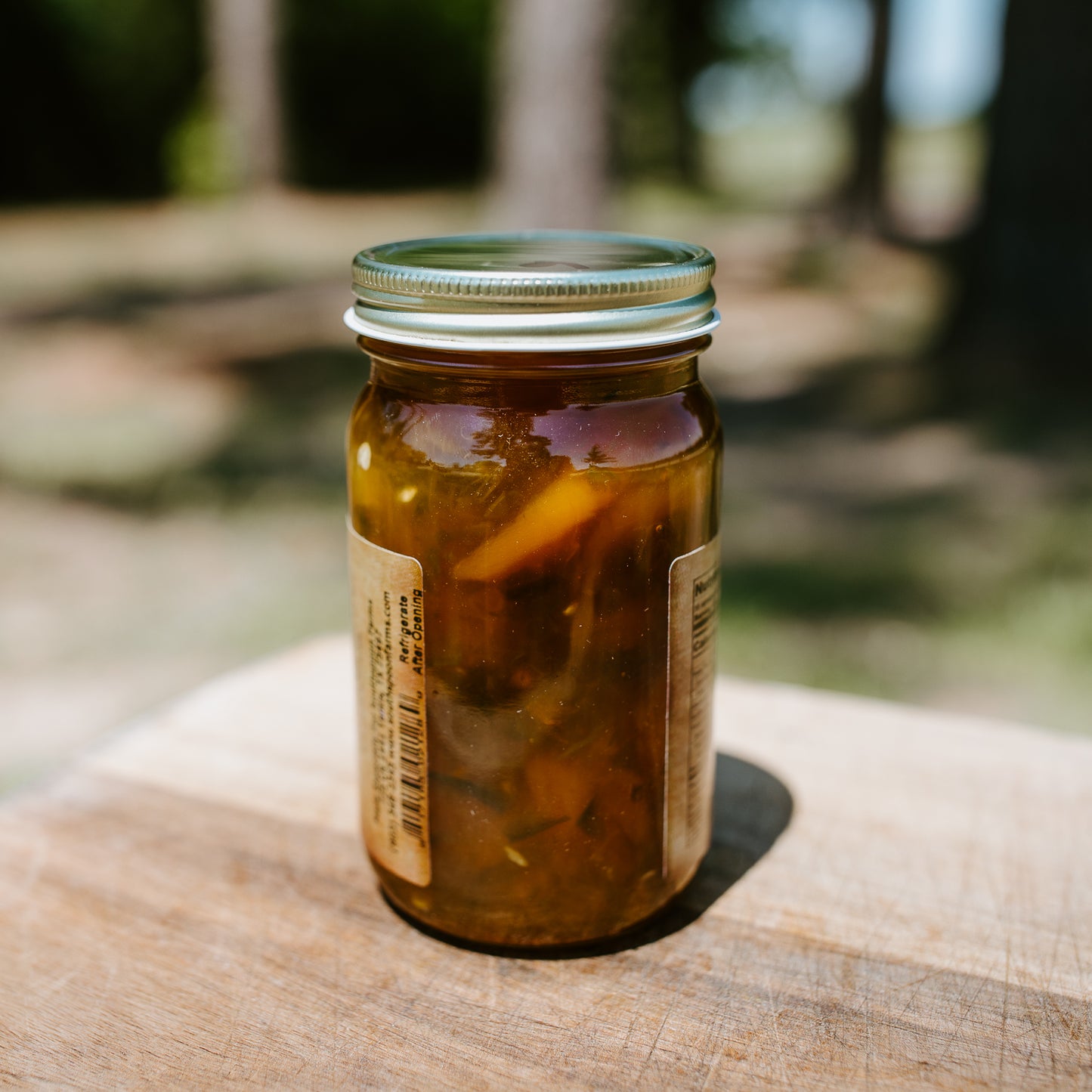 Peach Jalapeno Preserves